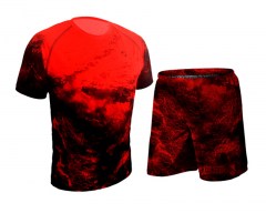 Дизайн Lava футболка и шорты